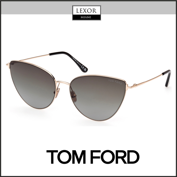 GAFAS DE SOL METÁLICAS FT1005 6228B DE TOM FORD