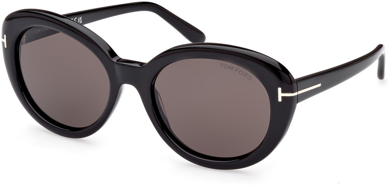 Gafas de sol Tom Ford FT1009 55 01A Lily-02 para mujer en acetato