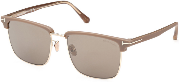 Tom Ford Hudson-02 FT0997-H 55 52L ÓCULOS DE SOL INJETADOS