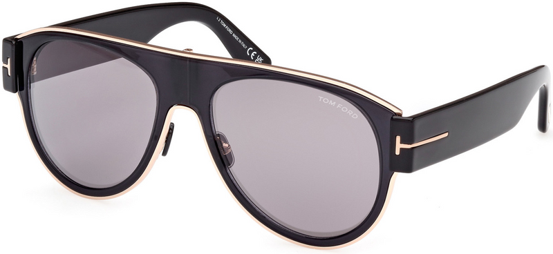 Tom Ford Lyle-02 FT1074 58 01C Óculos de sol unissex