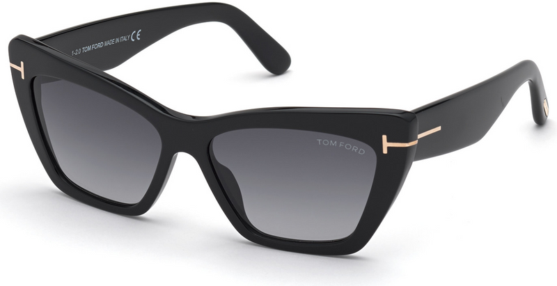 Tom Ford Wyatt FT0871 56 01B Óculos de Sol Femininos