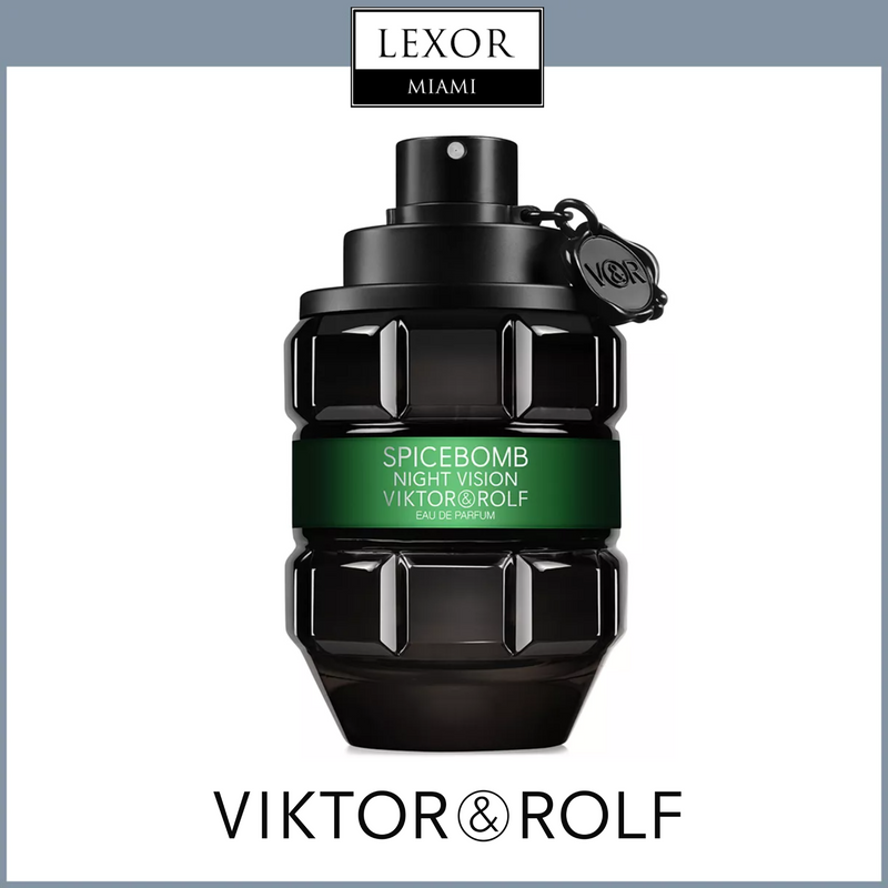 Viktor &amp; Rolf SPICEBOMB NIGHT VISION 3.0oz EDP Perfume Masculino