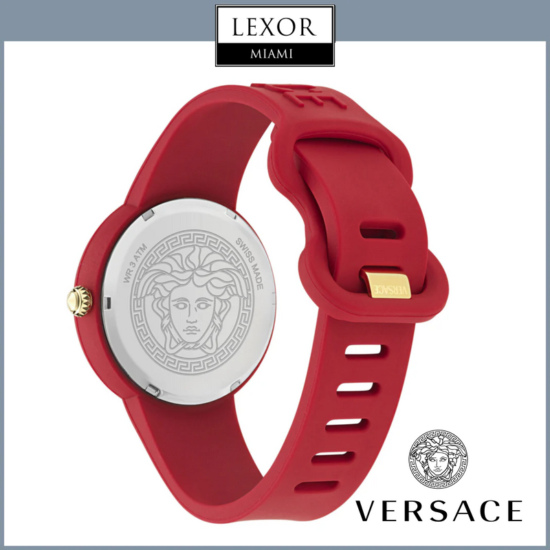 Versace VE8J00324 Medusa Pop Silicone Watch upc 198218162143