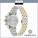 Versace VECFA0324 Hellenyium Chrono Petite Bracelet Watch upc 198218162358