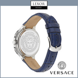 Versace VEVCA0124 V-Chrono Square Leather Watch upc 198218260801