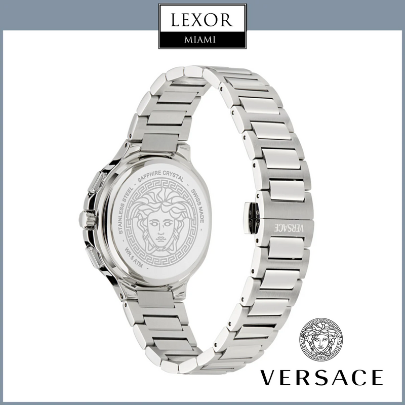 Versace VEVCA0324 V-Chrono Square Bracelet Watch upc 198218260825