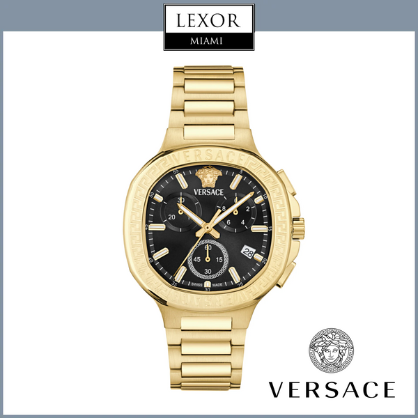 Versace VEVCA0724 V-Chrono Square Bracelet Watch upc 198218260863