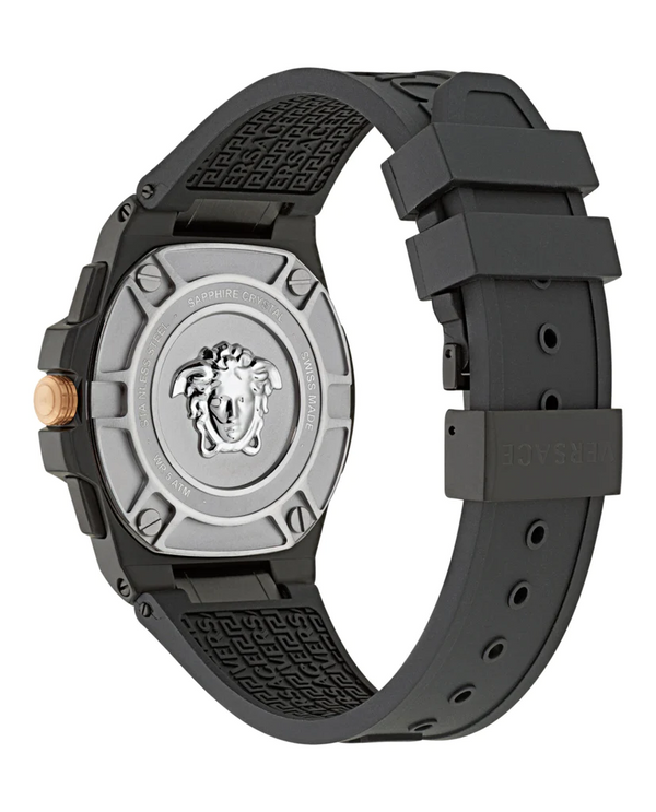 Versace VE7H00323 Greca Extreme Chrono Silicone Relógio Masculino