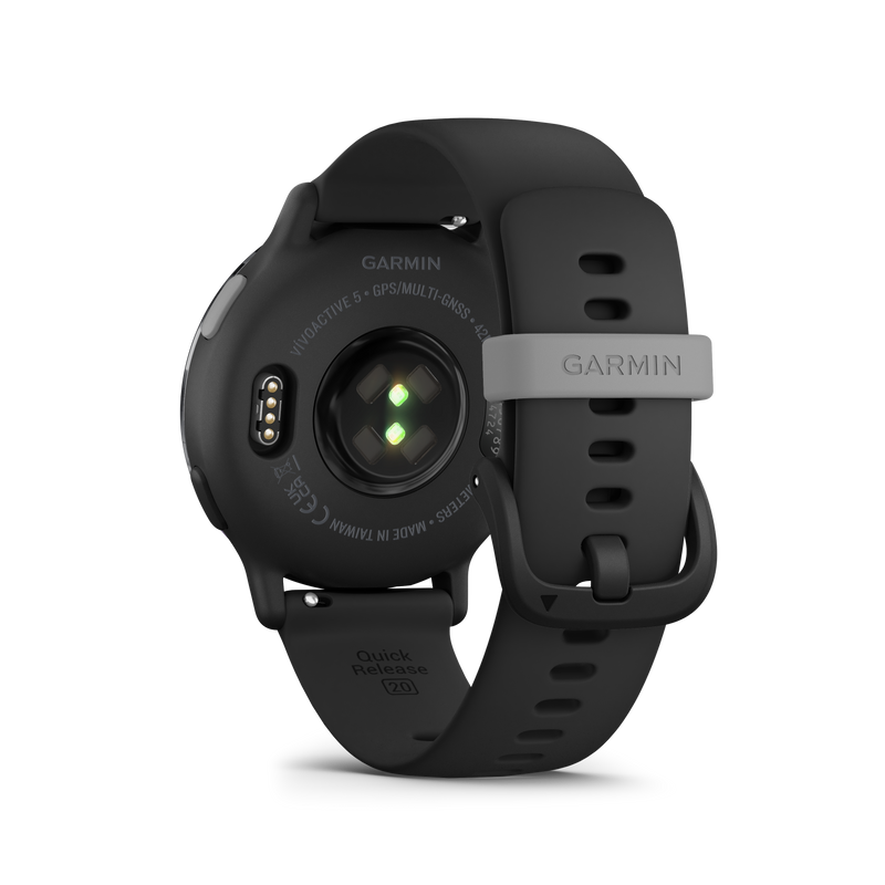 Garmin vívoactive® 5, Preto e Ardósia 010-02862-10 Relógios UPC:753759324902