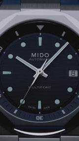 Mido Watches Multifort 8 Two Crowns M0475071704100