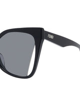 Fendi FE40010U 01A 55 Women Sunglasses - Lexor Miami