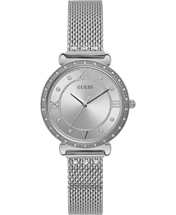 Guess U1289L1 Stainless Steel Mesh Bracelet Watch 34mm Women Watches Lexor miami - Lexor Miami