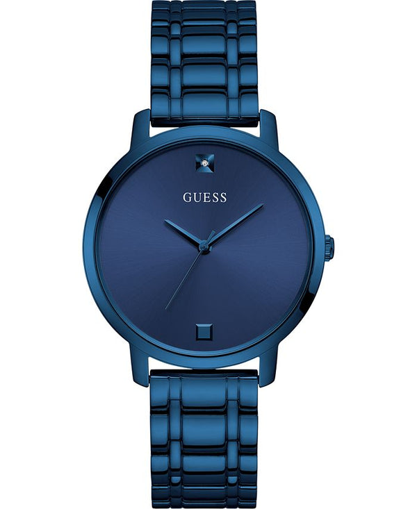 Guess GW0073L3 Blue Stainless Steel Strap Unisex Watches - Lexor Miami