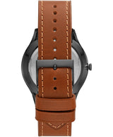 Fossil FS5702 Pierce Brown Leather Strap Men Watches Lexor Miami - Lexor Miami