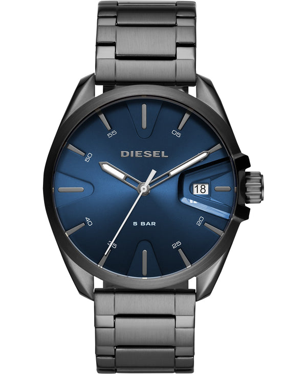 Diesel DZ1908 MS9 Gunmetal Stainless Steel Bracelet 44mm Men Watches Lexor Miami - Lexor Miami