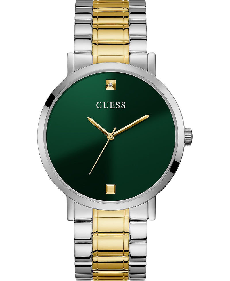 Guess GW0010G2 Analog Two Tone Stainless Steel Strap Men Watches - Lexor Miami