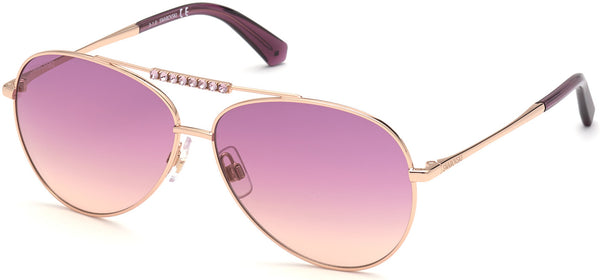 Swarovski SK0308 28Z 60 Women Sunglasses - Lexor Miami