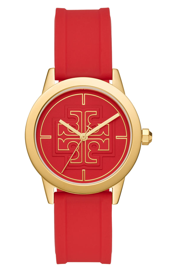 Tory Burch TBW2020 Gigi Silicone Strap, 36mm Women Watches Lexor Miami - Lexor Miami