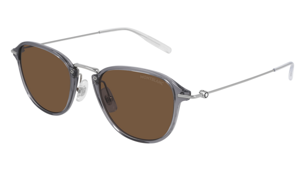 Mont Blanc MB0155S 004 51 Men Sunglasses - Lexor Miami