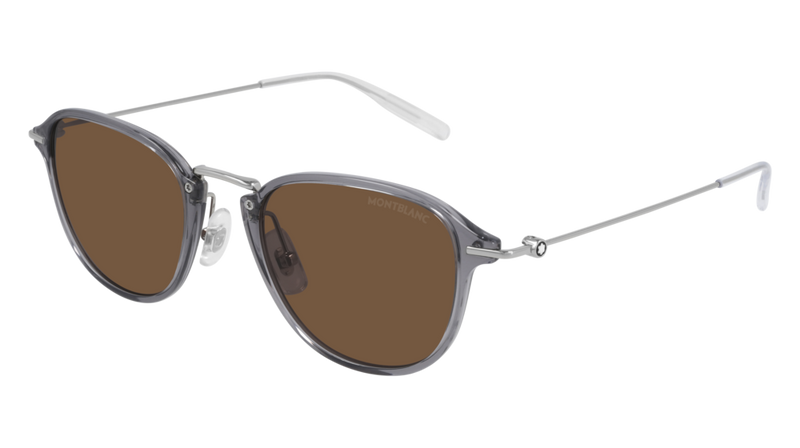 Mont Blanc MB0155S 004 51 Men Sunglasses - Lexor Miami