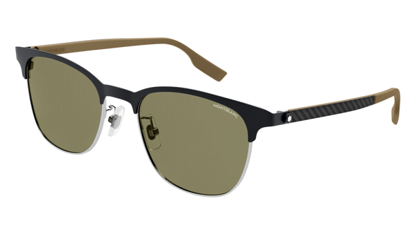 Mont Blanc MB0183S 004 53 Unisex Sunglasses - Lexor Miami