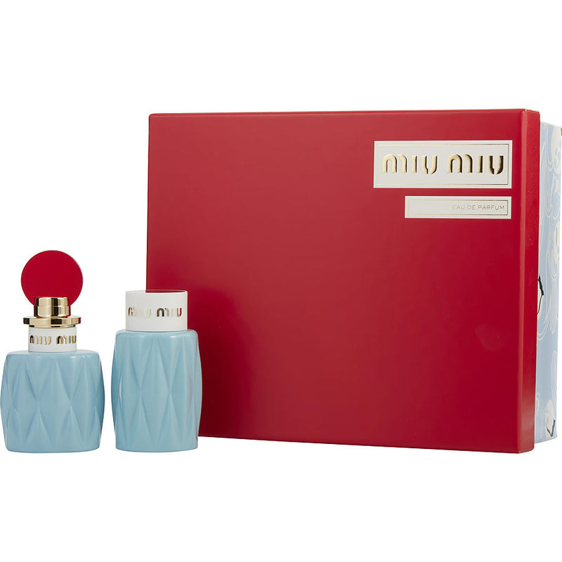 Miu Miu 1.7oz EDP + 3.4oz Body Lotion Women Gift Set - Lexor Miami