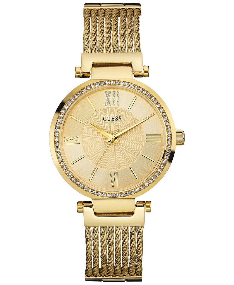 Guess U0638L2 Gold Stainless Steel Strap Women Watches - Lexor Miami