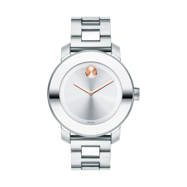 Movado 3600084 Bold Metals Stainless Steel Strap Women Watches - Lexor Miami