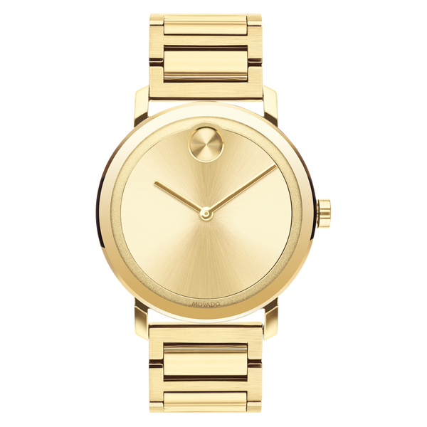 Movado 3600508 Bold Evolution Gold Stainless Steel Strap Men Watches - Lexor Miami