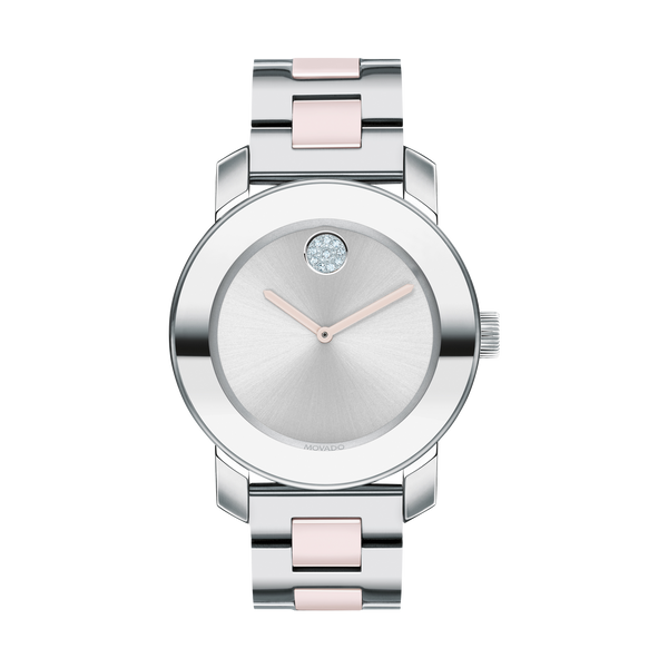 Movado 3600702 Bold Ceramic Stainless Steel Strap Women Watches - Lexor Miami