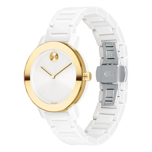 Movado 3600710 White Stainless Steel Strap Women Watches - Lexor Miami