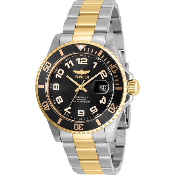 Invıcta INV30693 Pro Diver Quartz Black Dial Two-tone Men Watches Lexor Miami - Lexor Miami