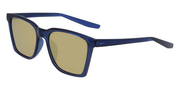 Nike CT8105 410 Bout Blu-Gld Mirror 54 Unisex Sunglasses - Lexor Miami