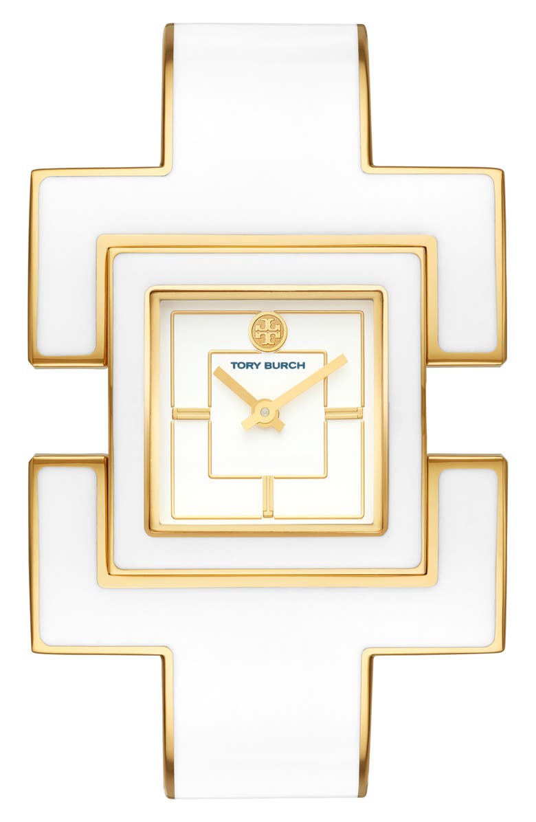 Tory Burch Tbw5001 T Bangle Bracelet Watch, 25mm x 25mm Women Watches Lexor Miami - Lexor Miami