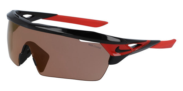 Nike Ev1189 066 Hyperforce Blk-Red 57 Unisex Sunglasses - Lexor Miami