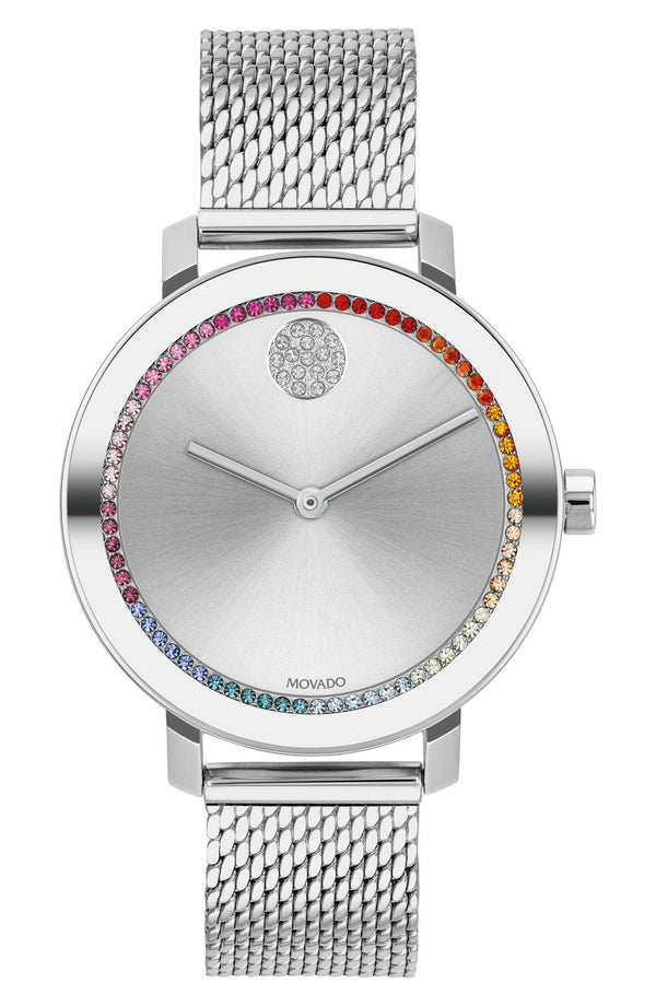 Movado 3600698 Evolution Silver Women Watches Lexor Miami - Lexor Miami