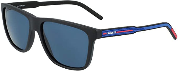 Lacoste L932S 001 Matte Black 57 Unisex Sunglasses - Lexor Miami