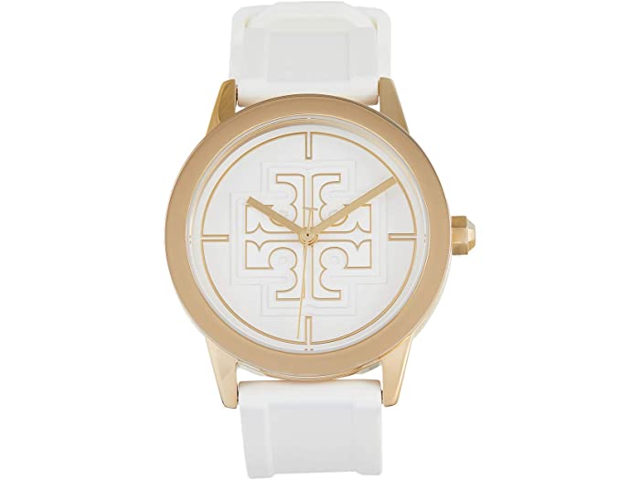 Tory Burch Tbw2019 Gigi White Silicone & Gold Stainless Steel White Women Watches Lexor Miami - Lexor Miami