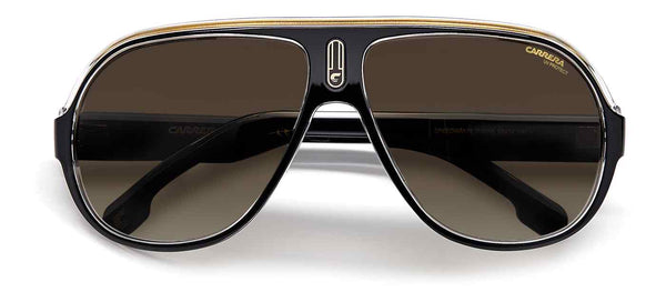 Gafas de sol Carrera SPEEDWAY/N 02M2-HA NEGRO-ORO para hombre