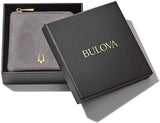 Bulova J96B011 Precisionist Black Leather Belt-Strap Bracelet with Iconic Precisionist Bolt Studs Men Jewelry - Lexor Miami