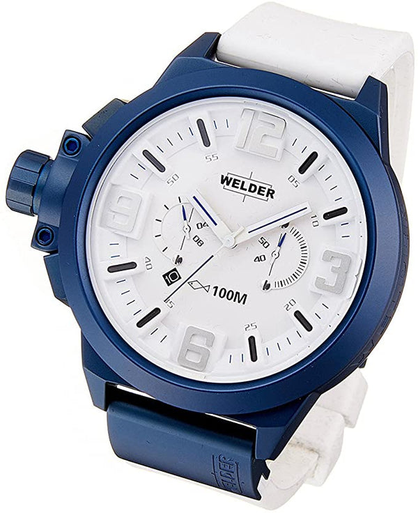 Welder K22 901  Chronograph Deitokarenda White ~ White Belt K22-901 Parallel Import Goods Men Watches Lexor Miami - Lexor Miami