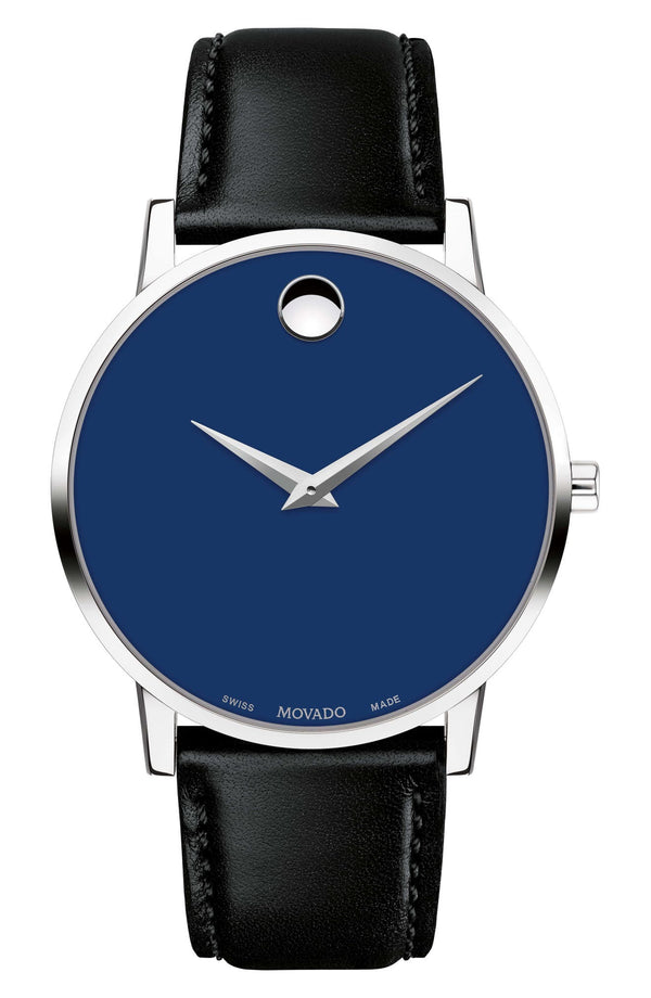 Movado 0607270 Leather Strap Men Watches Lexor Miami - Lexor Miami