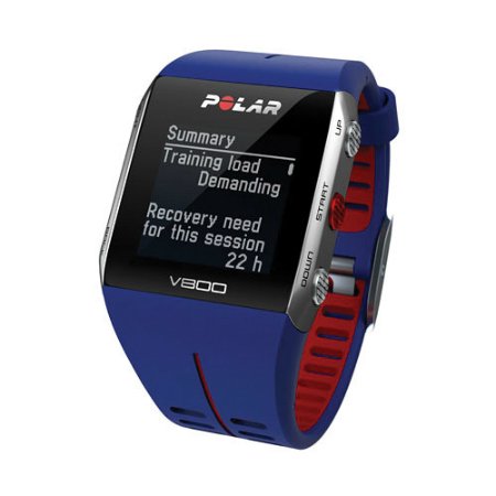 Polar 90050556 V800 Fitness Watch w/ Heart Rate Monitor - Blue Unisex Watches Lexor Miami - Lexor Miami