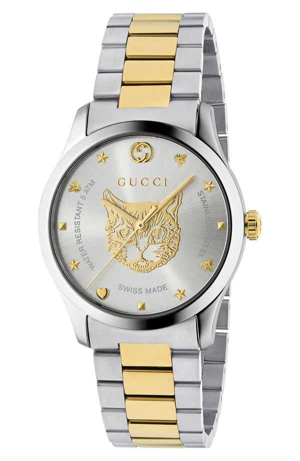 Gucci YA1264074 G-Timeless Bracelet, 38mm Unisex Watches Lexor Miami - Lexor Miami