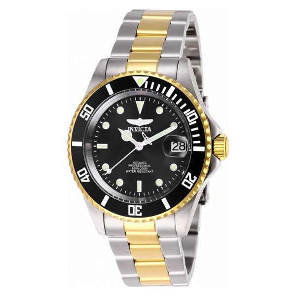 Invicta 28663 Pro Diver Automatic 3 Hand Black Dial Men Watches - Lexor Miami