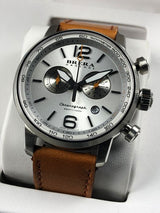 Brera BRDIC4402 'Dinamico' Chronograph Leather Strap, 44mm Men Watches Lexor Miami