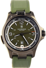 Victorinox 241595 Men's Night Vision Olive Green Dial Watch - Lexor Miami