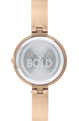 Movado 3600628 Bold Rose Gold-Tone Bangle Women Watches Lexor Miami - Lexor Miami