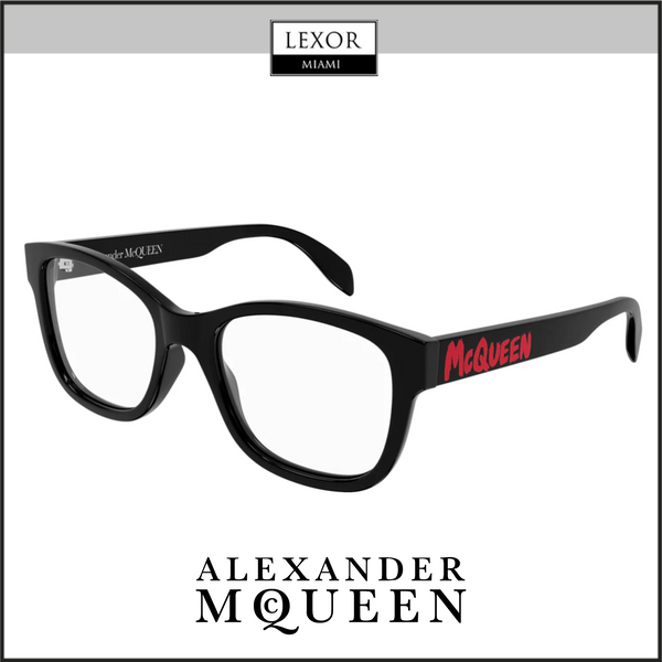 Alexander Mcqueen AM0350O-002 52 Montura de gafas para hombre ACETATO