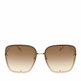 Alexander Mcqueen AM0364S-002 63 Gafas de sol MUJER METAL